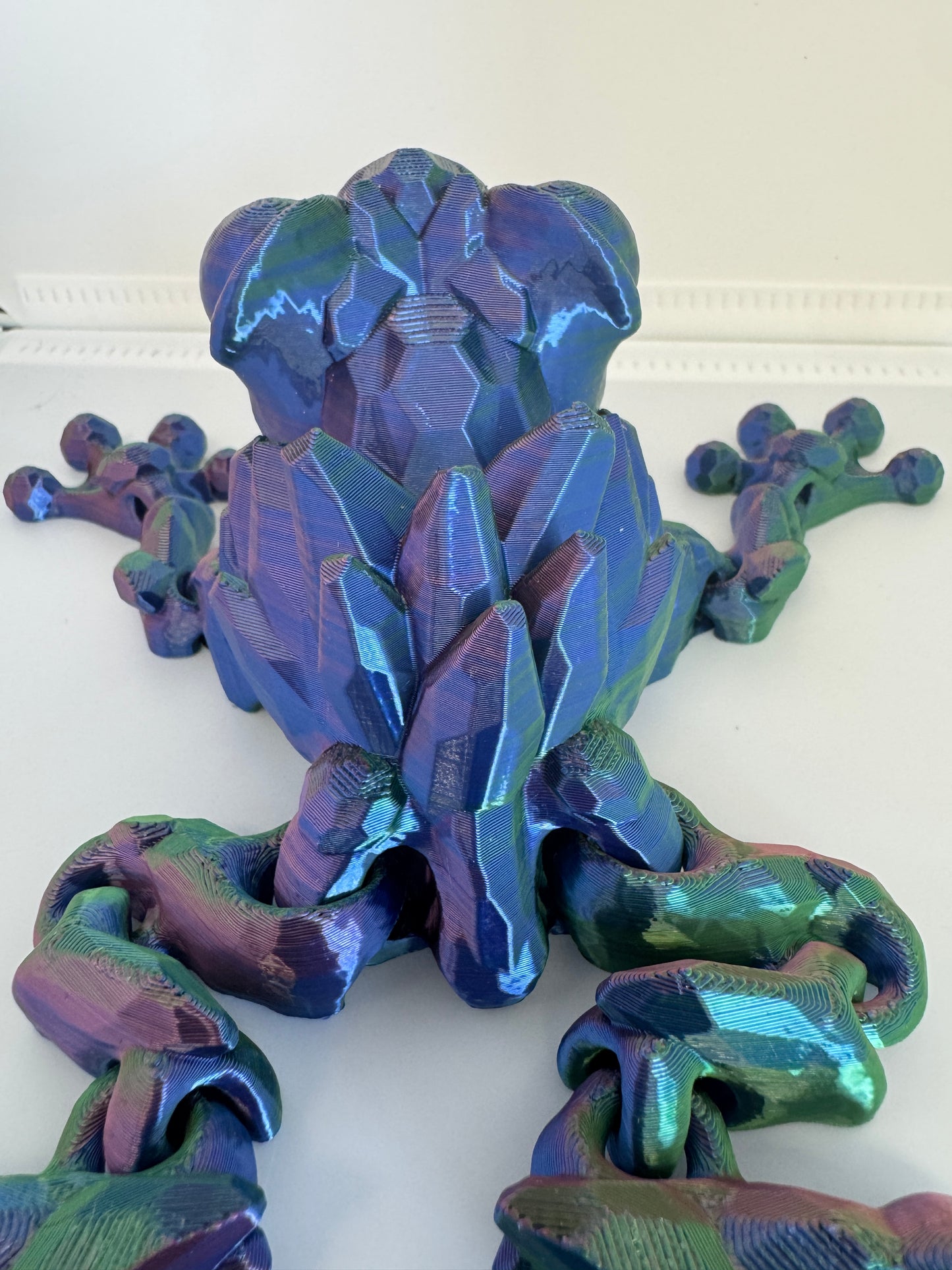 3D-Printed Handmade Creation – Giant Frog