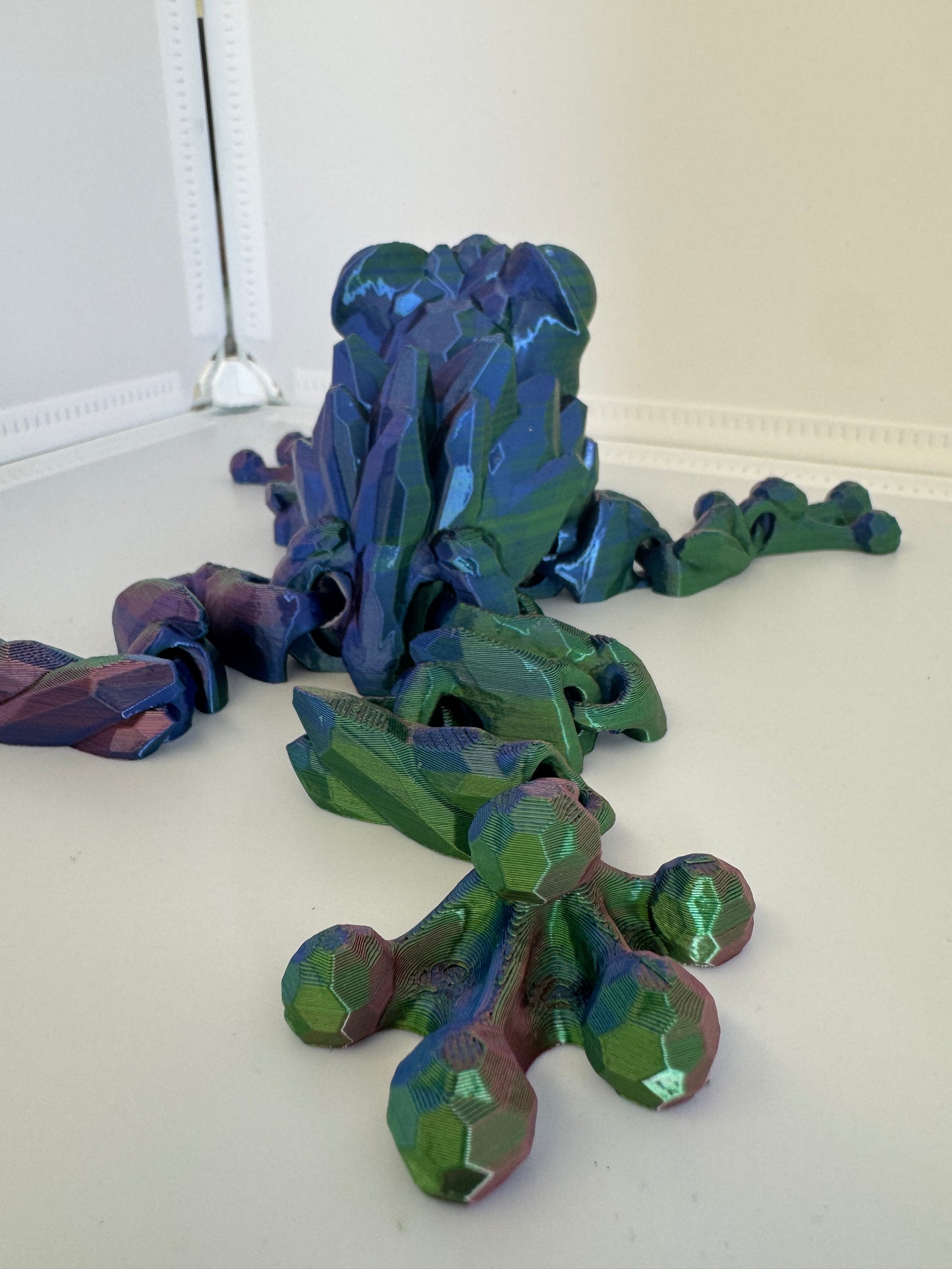3D-Printed Handmade Creation – Giant Frog