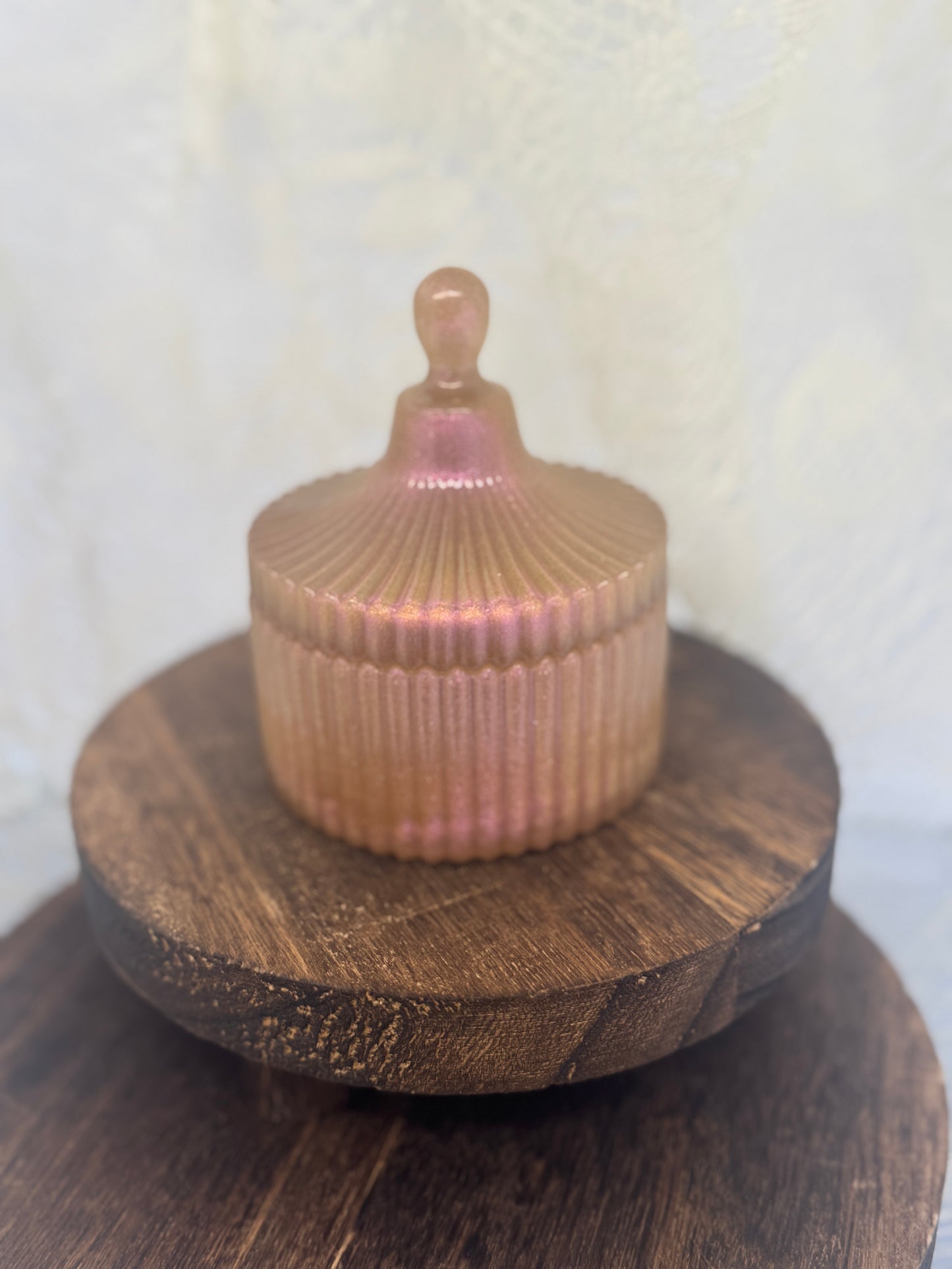 Hand-Poured Epoxy Resin Creations - Jar