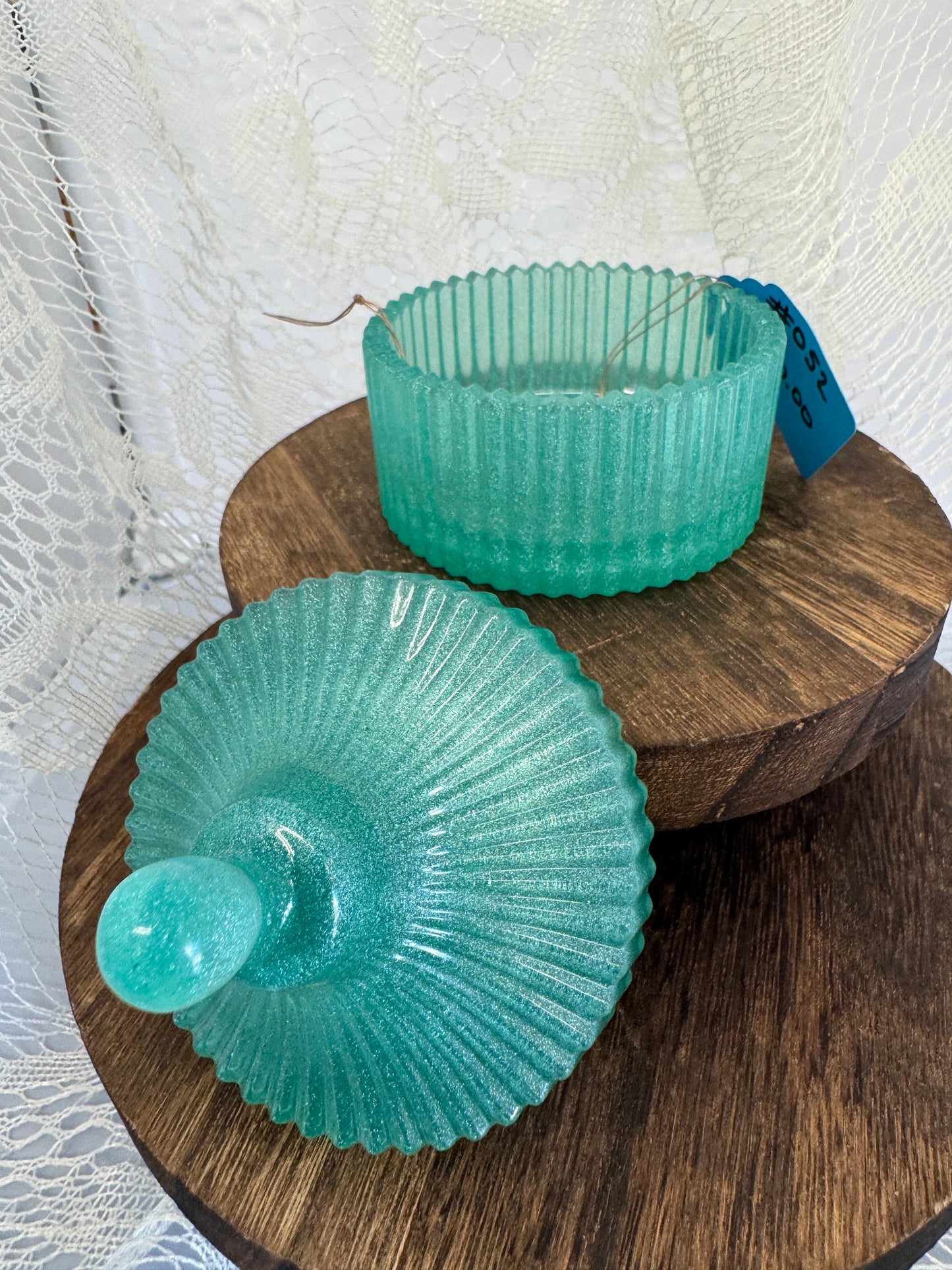 Hand-Poured Epoxy Resin Creations - Jar