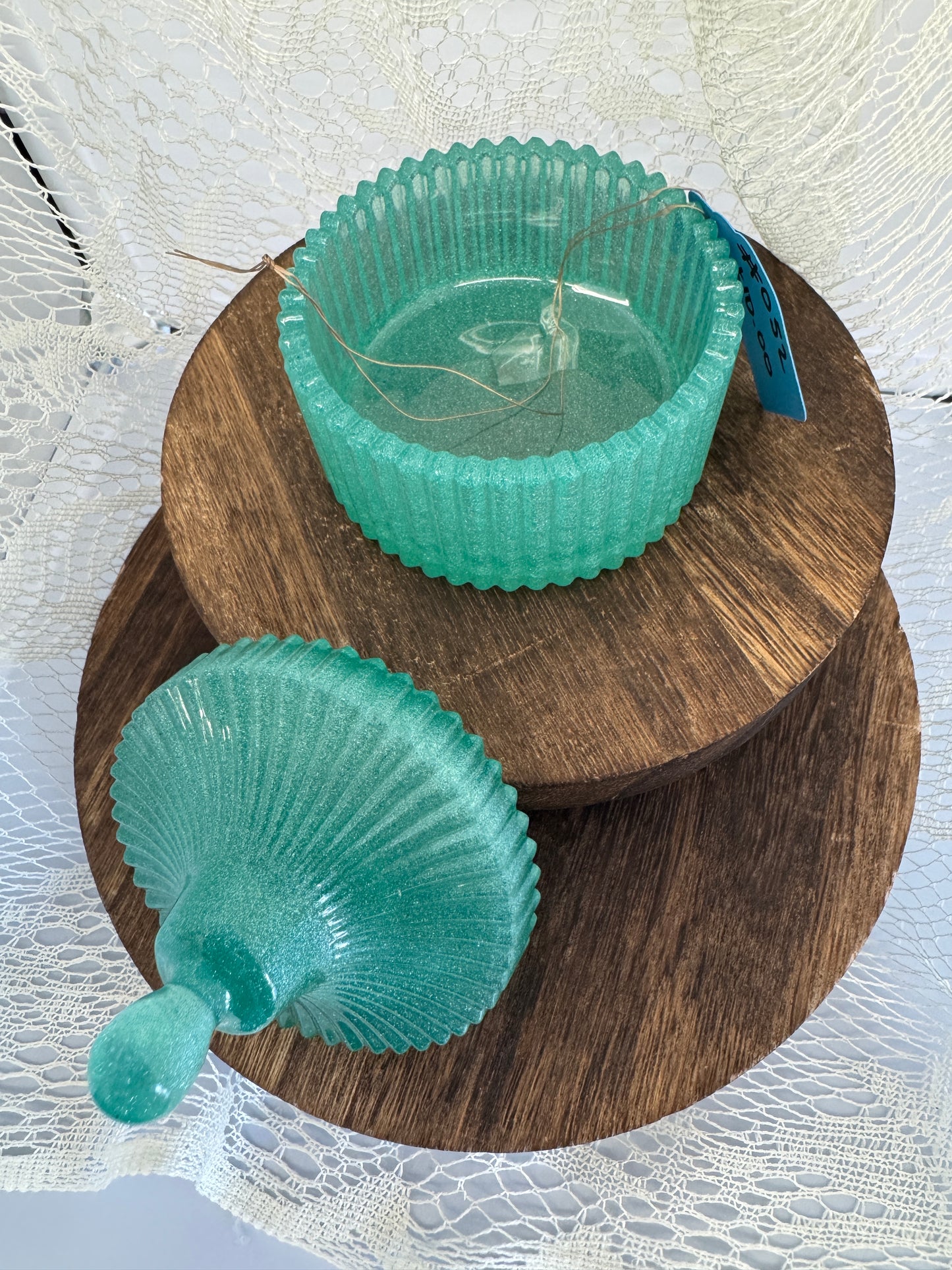 Hand-Poured Epoxy Resin Creations - Jar