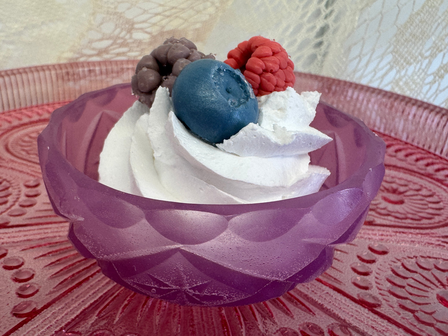 Handmade Soap by Sprinkles – So Realistic, You’ll Think It’s Dessert! - Black berries