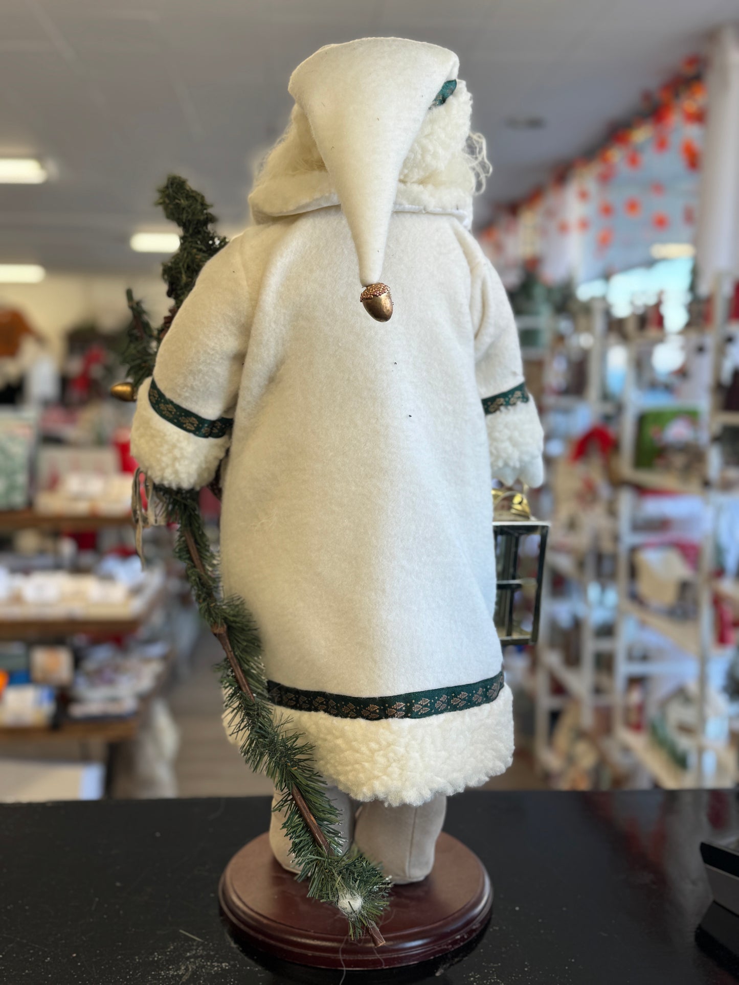 Old World Standing Santa Claus Figurine – 28"