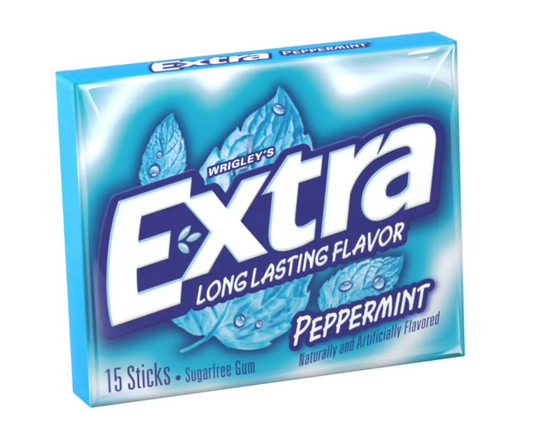 Extra Peppermint Chewing Gum