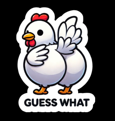 Sticker - Guess What