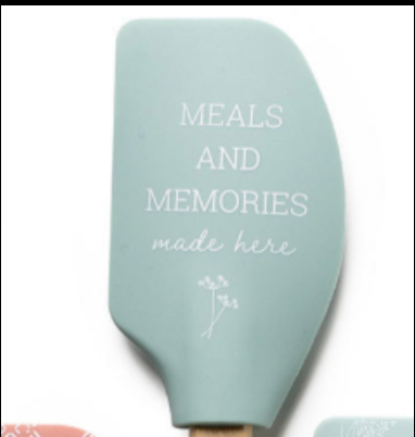 Krumbs Kitchen® Farmhouse Silicone Spatula Meals & Memories