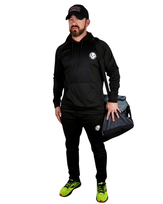 Men's Black Performance Joggers