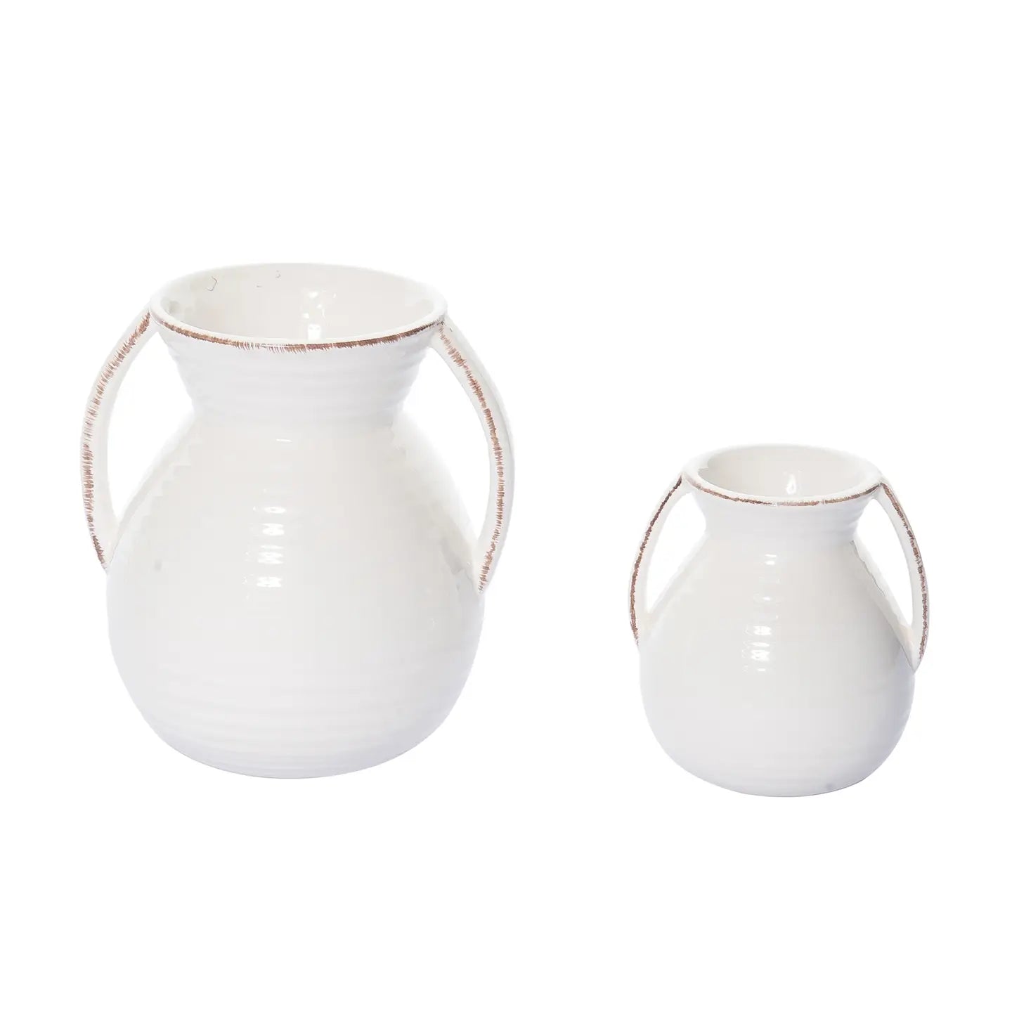 Dolomite White Harvest Vase