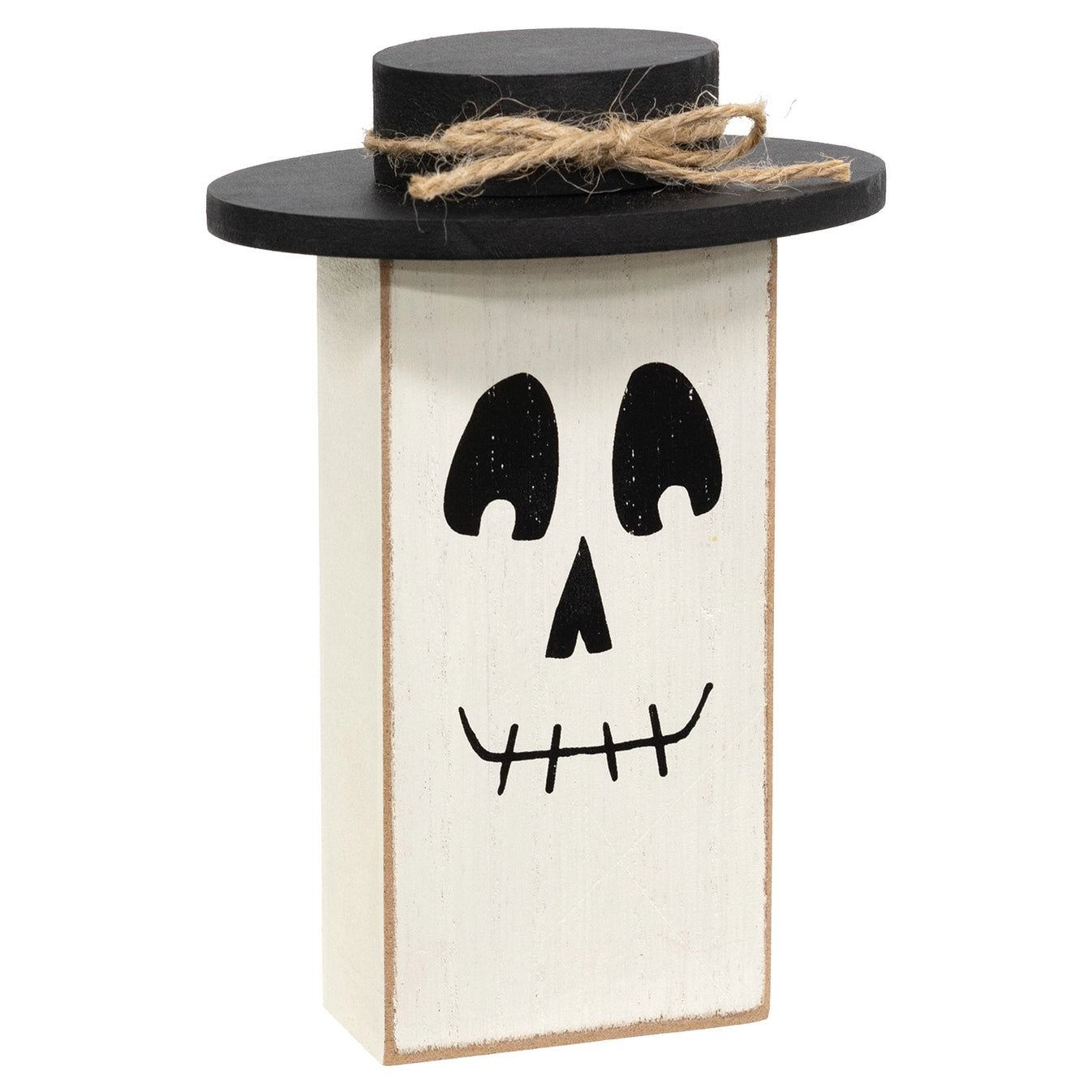 3/Set - Wooden Primitive Halloween Friend Block Sitters