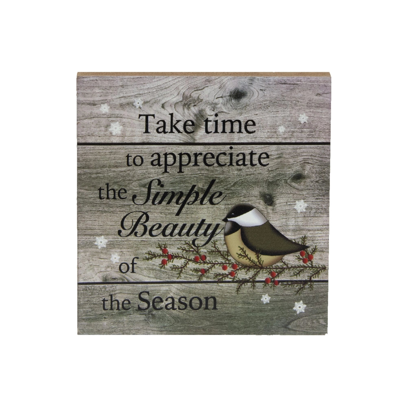 Beauty of the Season Block, 3 Assorted