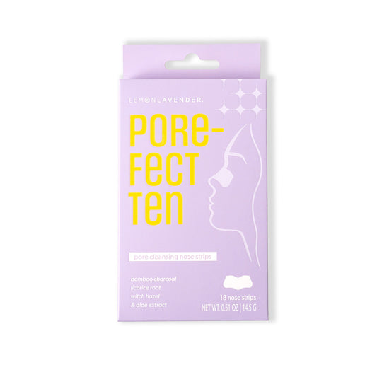 Lemon Lavender® Pore The Win Cleansing Nose Strips & Acne Patches – Targeted Blemish Care