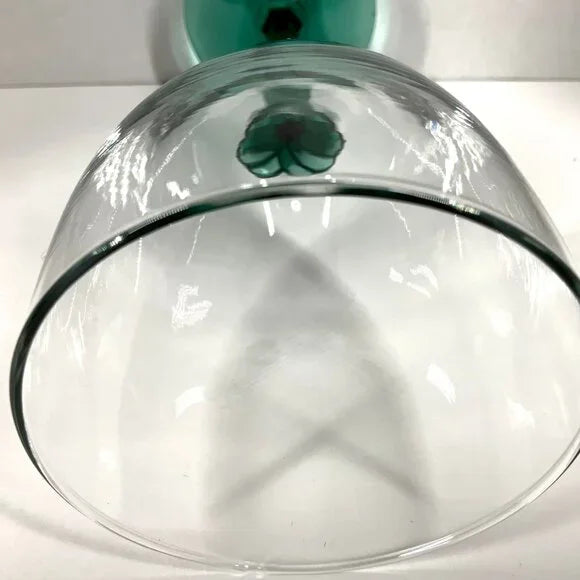 Libbey Domaine Green (Juniper) Water/Wine Goblet – 8" Discontinued Pattern