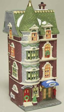 Department 56 Christmas in the City - 5607 Park Avenue Townhouse #5977-3