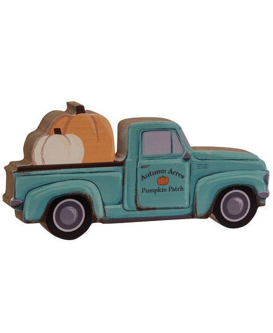 Autumn Acres Pumpkin Patch Chunky Wooden Truck
