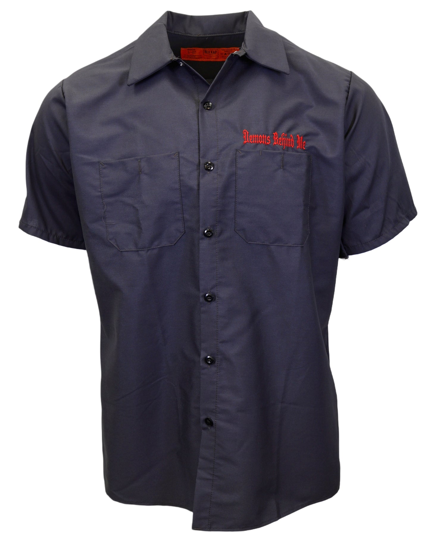 The "Gambler" Embroidered Industrial Shop Shirt