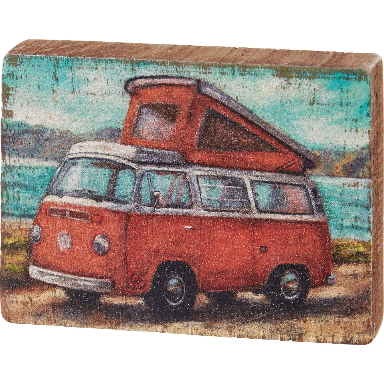Camper Bus Block Sign
