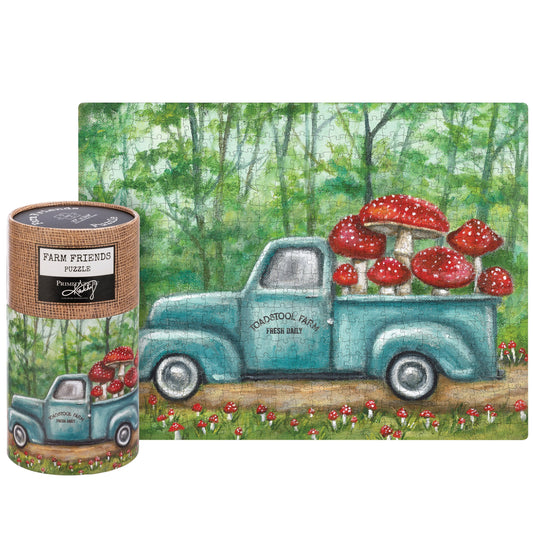 Mushrooms Toadstool Farm Puzzle