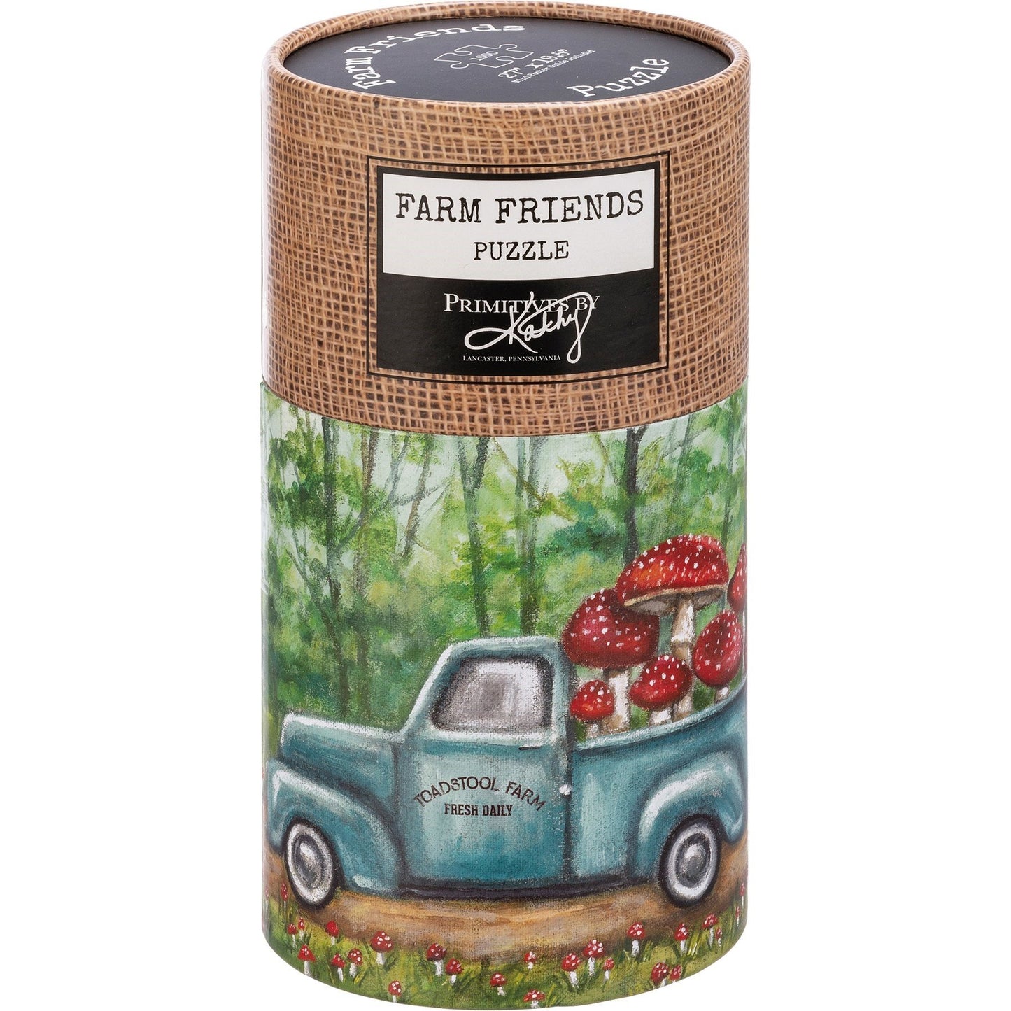 Mushrooms Toadstool Farm Puzzle