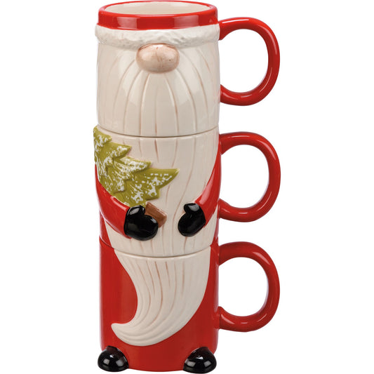 Stacking Santa Mug Set – Christmas Collection
