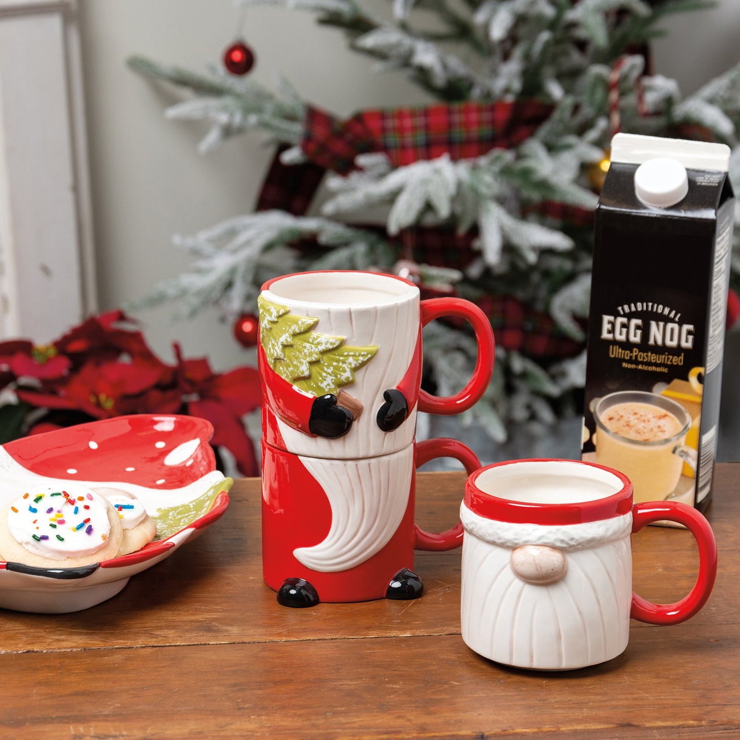 Stacking Santa Mug Set – Christmas Collection