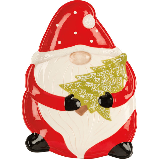 Santa Gnome Platter – Christmas Collection