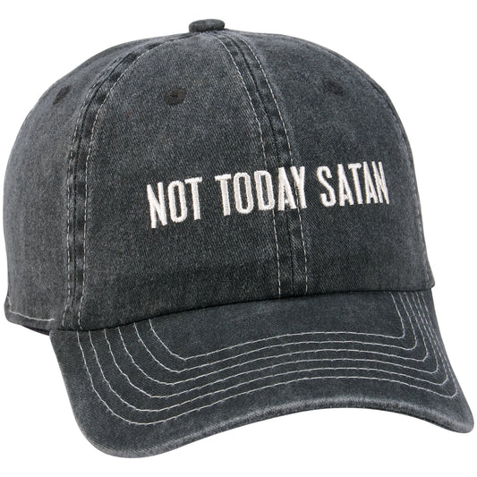 Not Today Satan Baseball Cap – Cotton Adjustable Hat