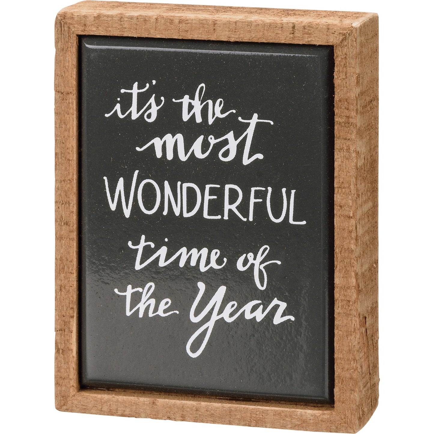 Most Wonderful Time Of The Year Box Sign Mini – Christmas Collection