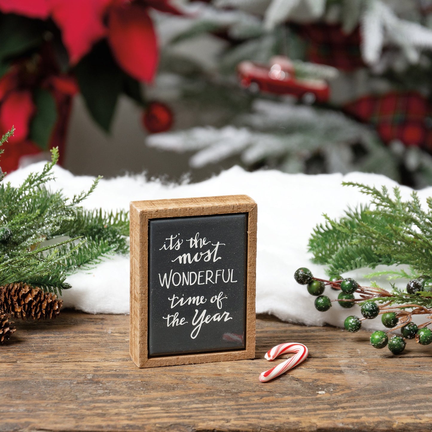 Most Wonderful Time Of The Year Box Sign Mini – Christmas Collection