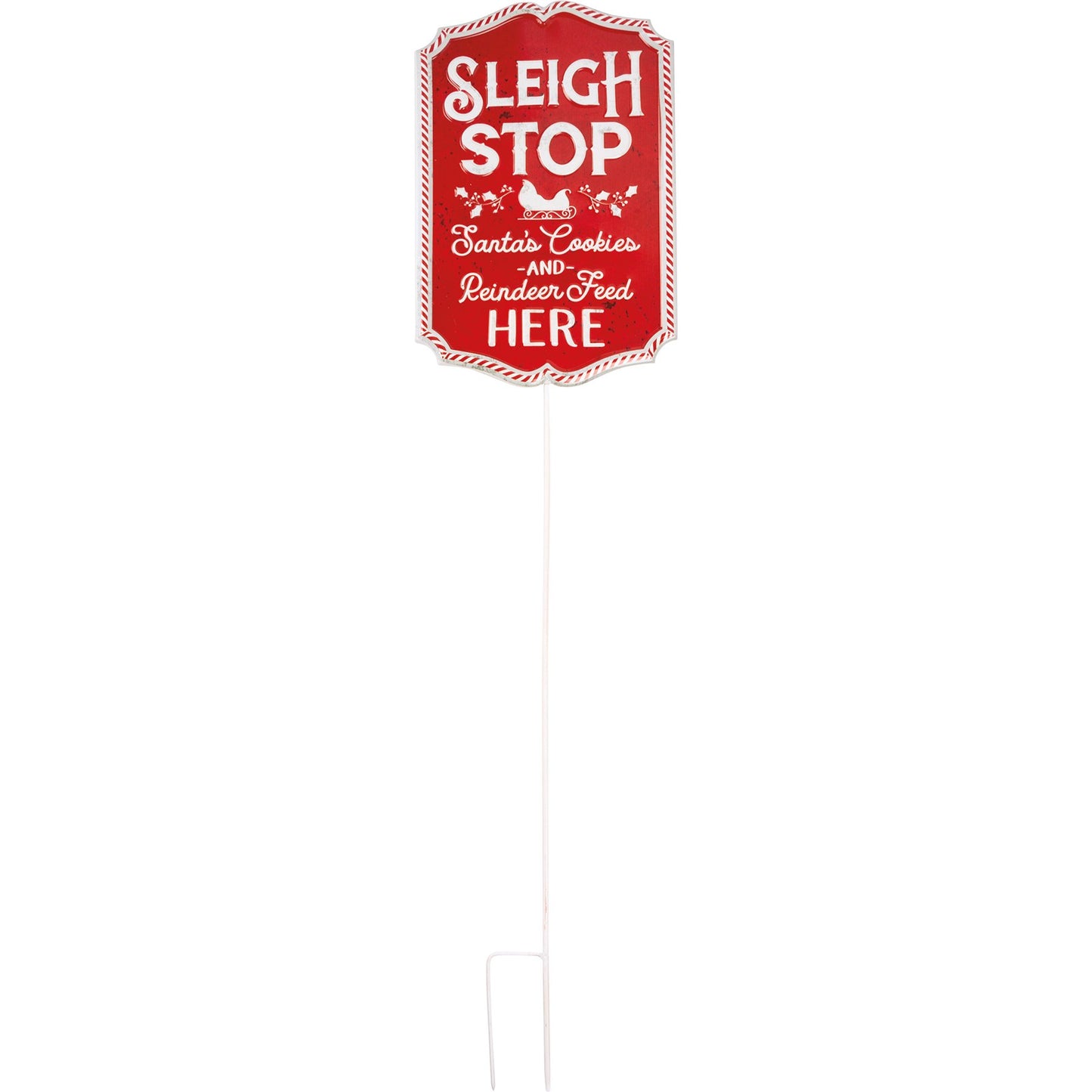 Sleigh Stop Stake – Christmas Collection