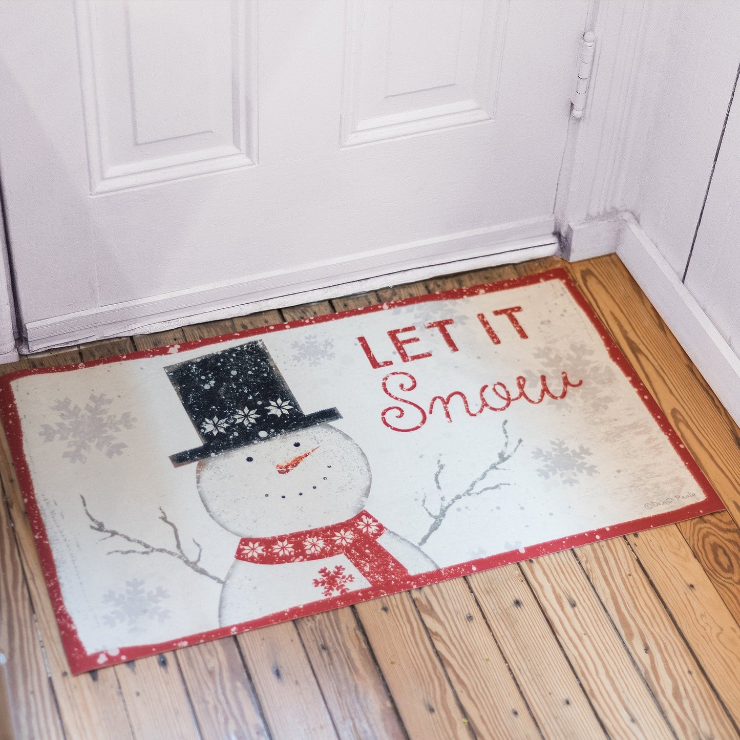 Let It Snow Rug