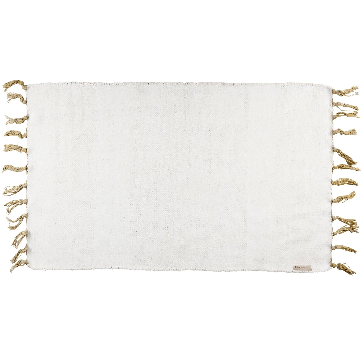 Pink Florals Cotton & Chenille Rug – Garden Collection 34" x 20" Indoor/Outdoor Accent Mat