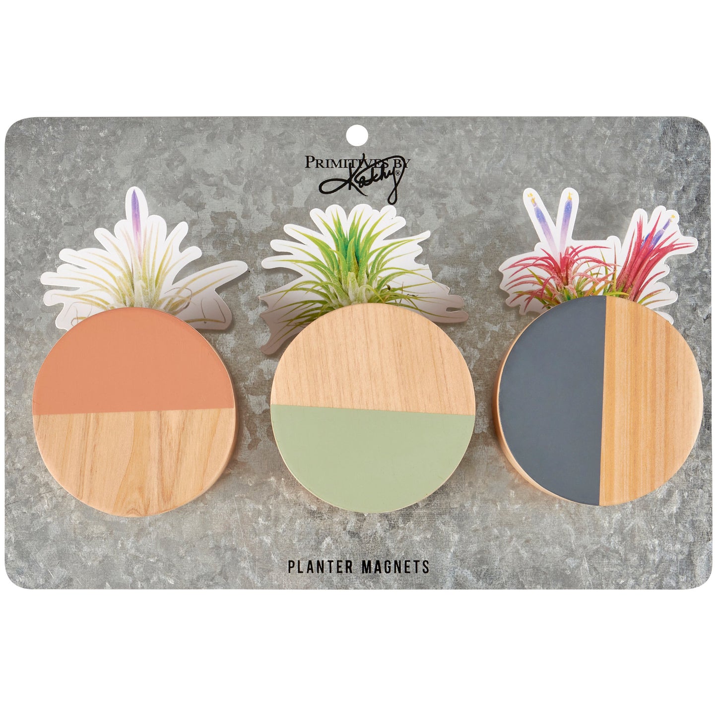 Round Planter Magnet Set