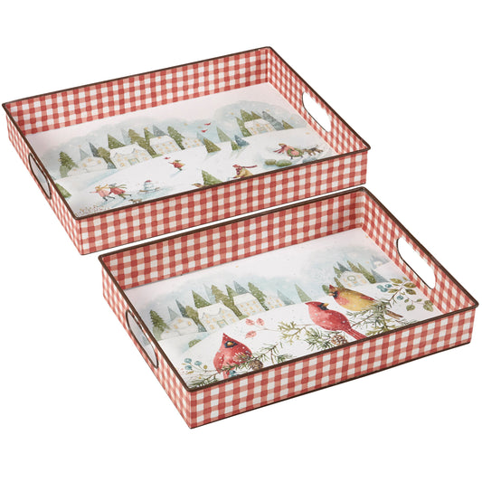 Winter Wonderland Tray Set