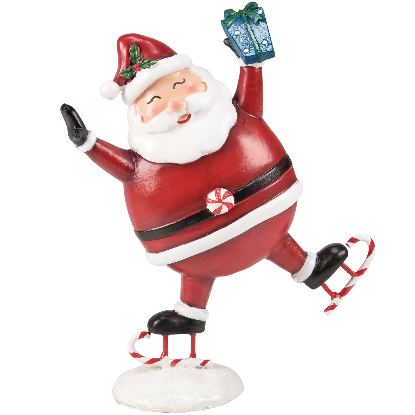 Skating Santa Figurine – Christmas Collection