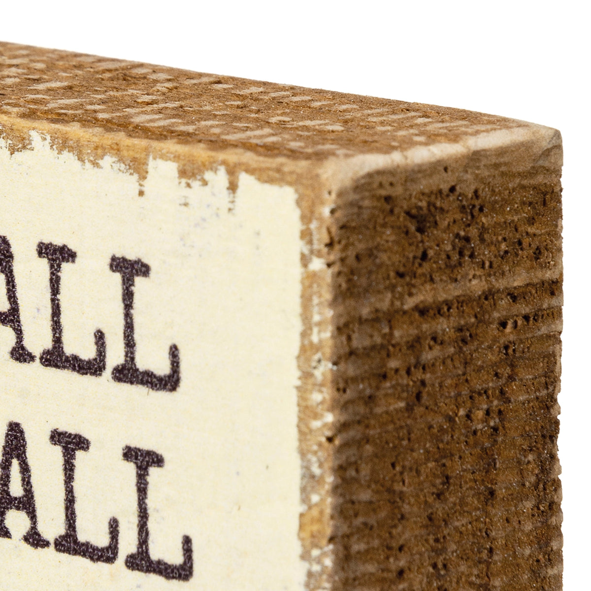 I Love Fall Most of All Mini Block Sign