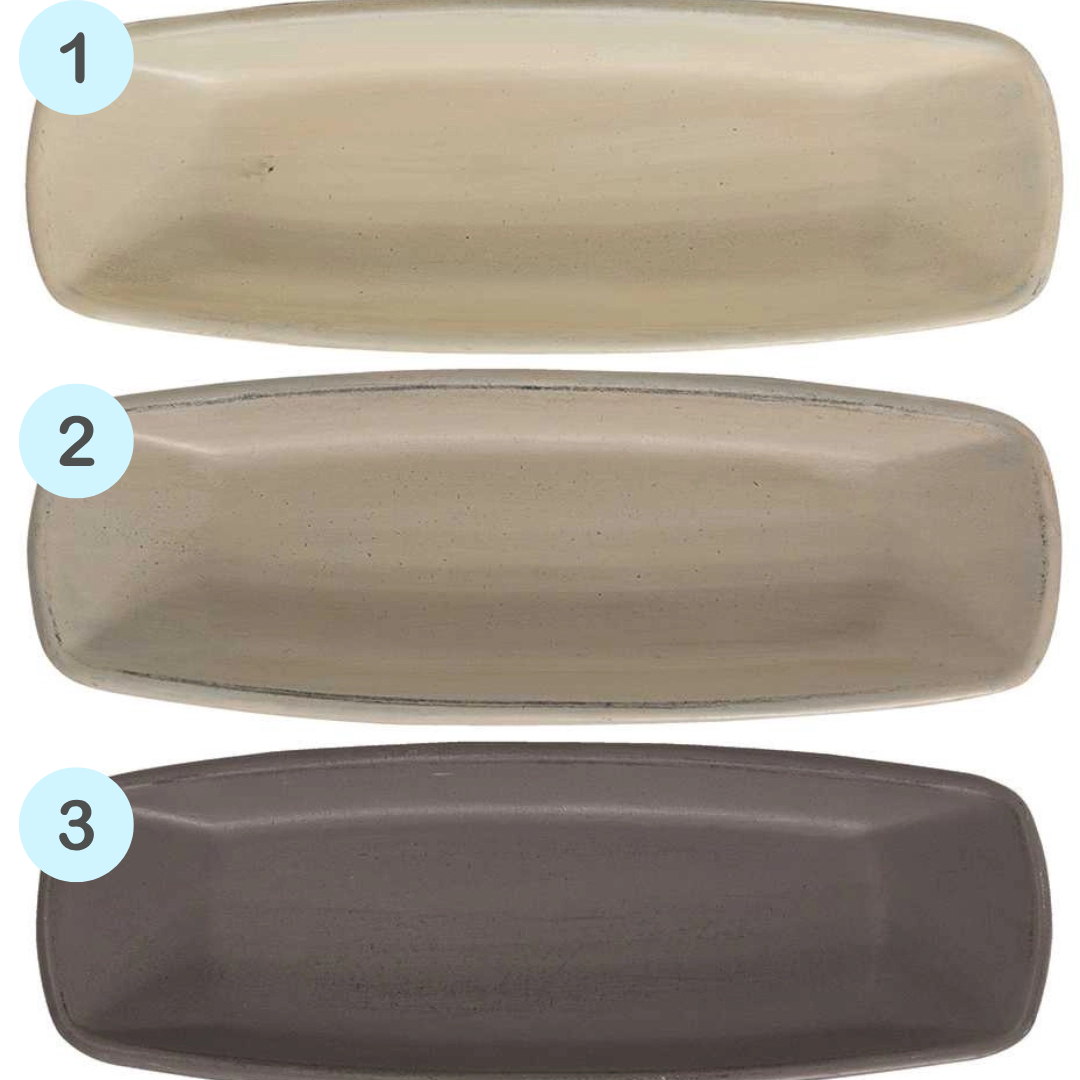 Farmhouse Colors Squared Oval Tray