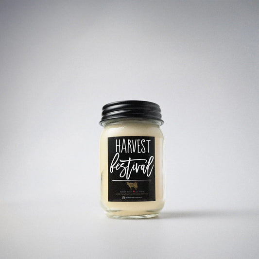 HARVEST FESTIVAL SOY CANDLE - 13 oz Mason Jar