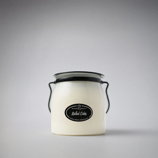 MULLED CIDER SOY CANDLE - 16 oz Butter Jar
