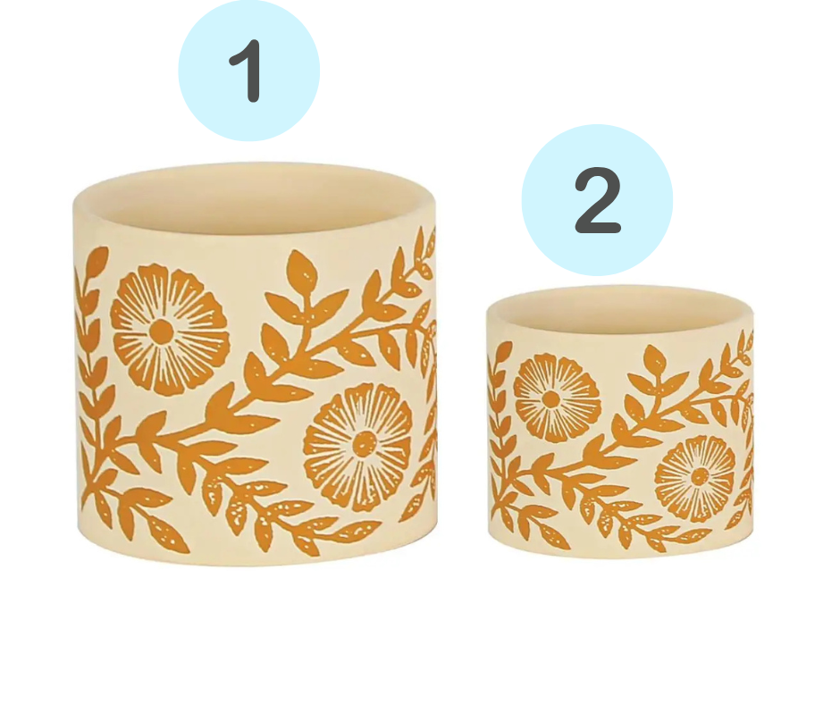 Terracotta Flower Pots Small & Large
