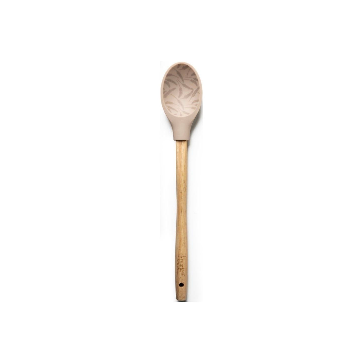 Krumbs Kitchen® Farmhouse Silicone Spoon Brown Barley
