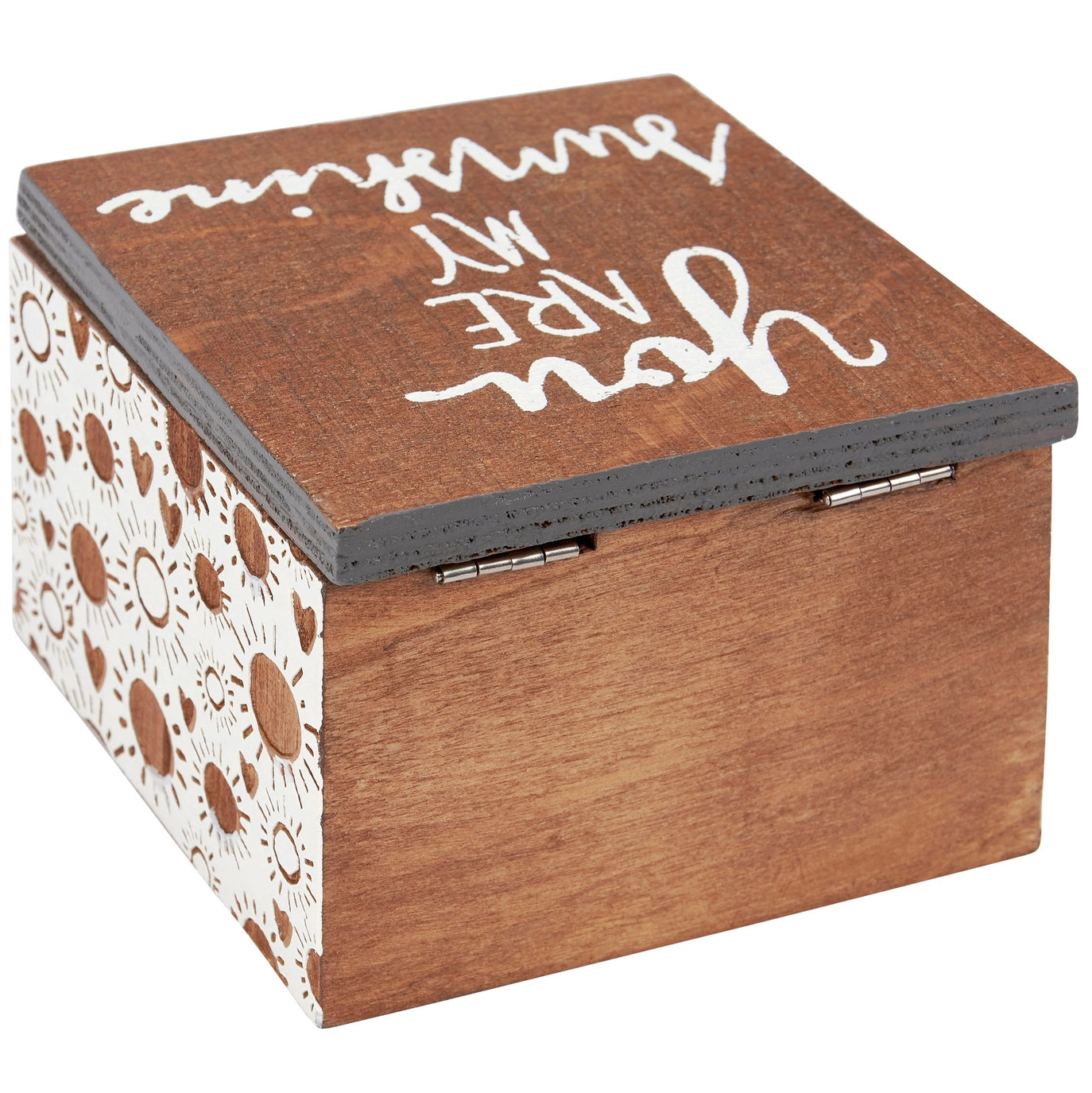 You Are My Sunshine Hinged Box