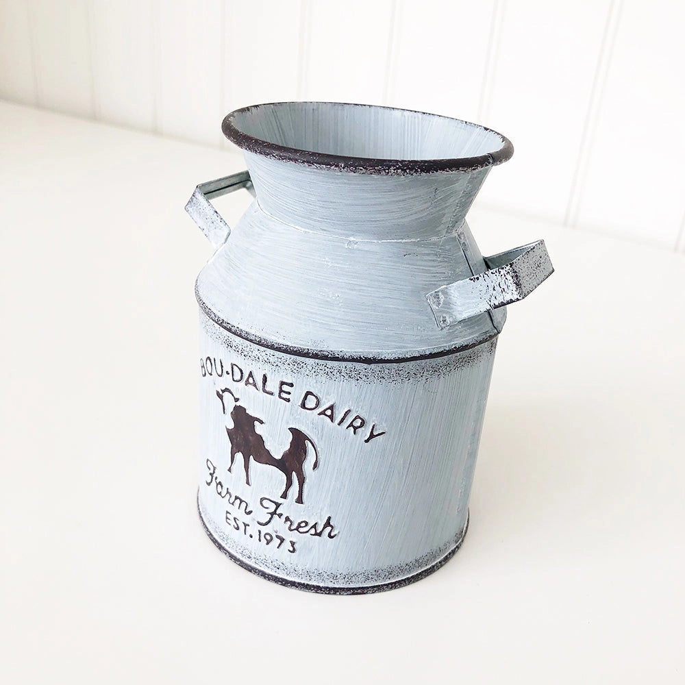 Decorative Milk Cans - Antique Metal