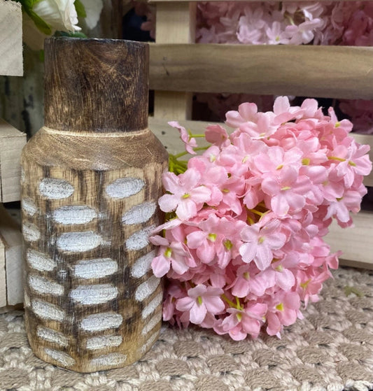 Wooden Decorative Vase