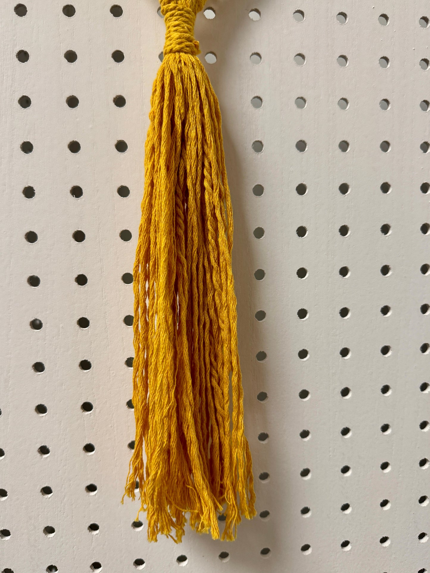Handmade Macramé Heart Wall Hanging