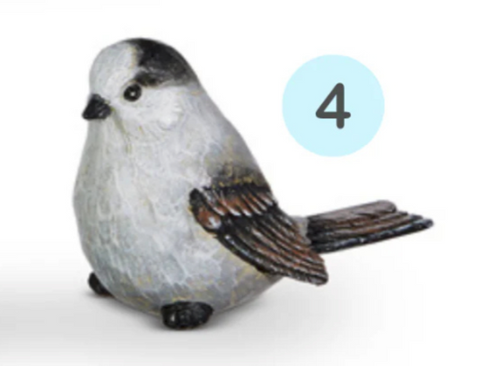 Resin 4" Bird - Blue