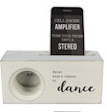 Wood Smartphone Music Box – 6 Assorted Sayings