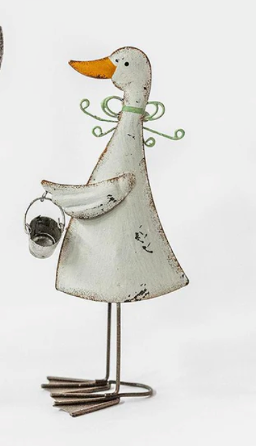 Metal Ducks - 8" - Bucket Duck