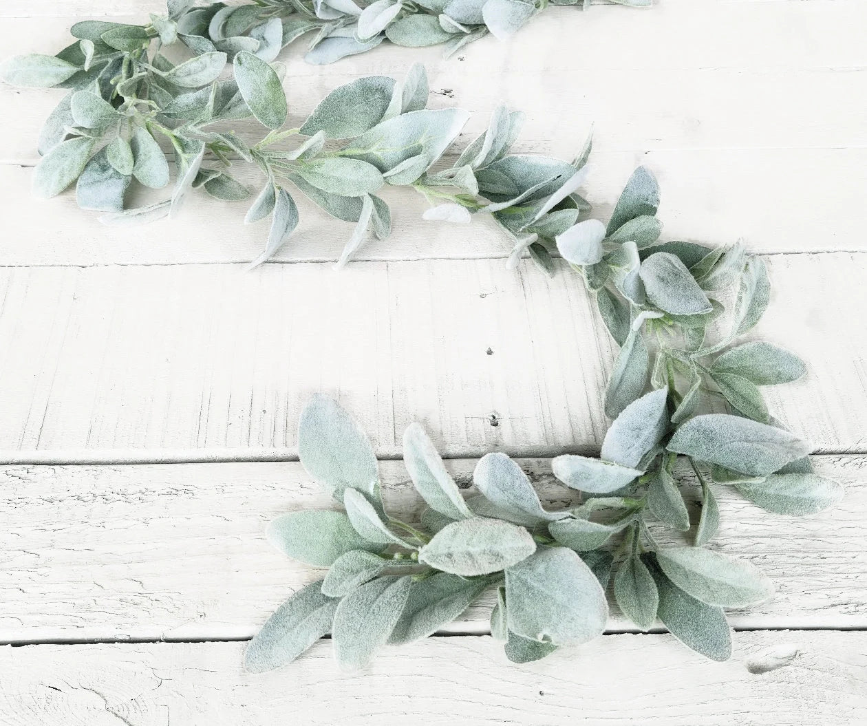 Lambs Ear Greenery Garland – Modern Farmhouse Decor
