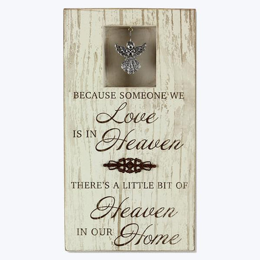 Heavenly Inspirational Wood Sign