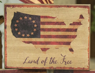 Land of the Free Block - Land of the Free